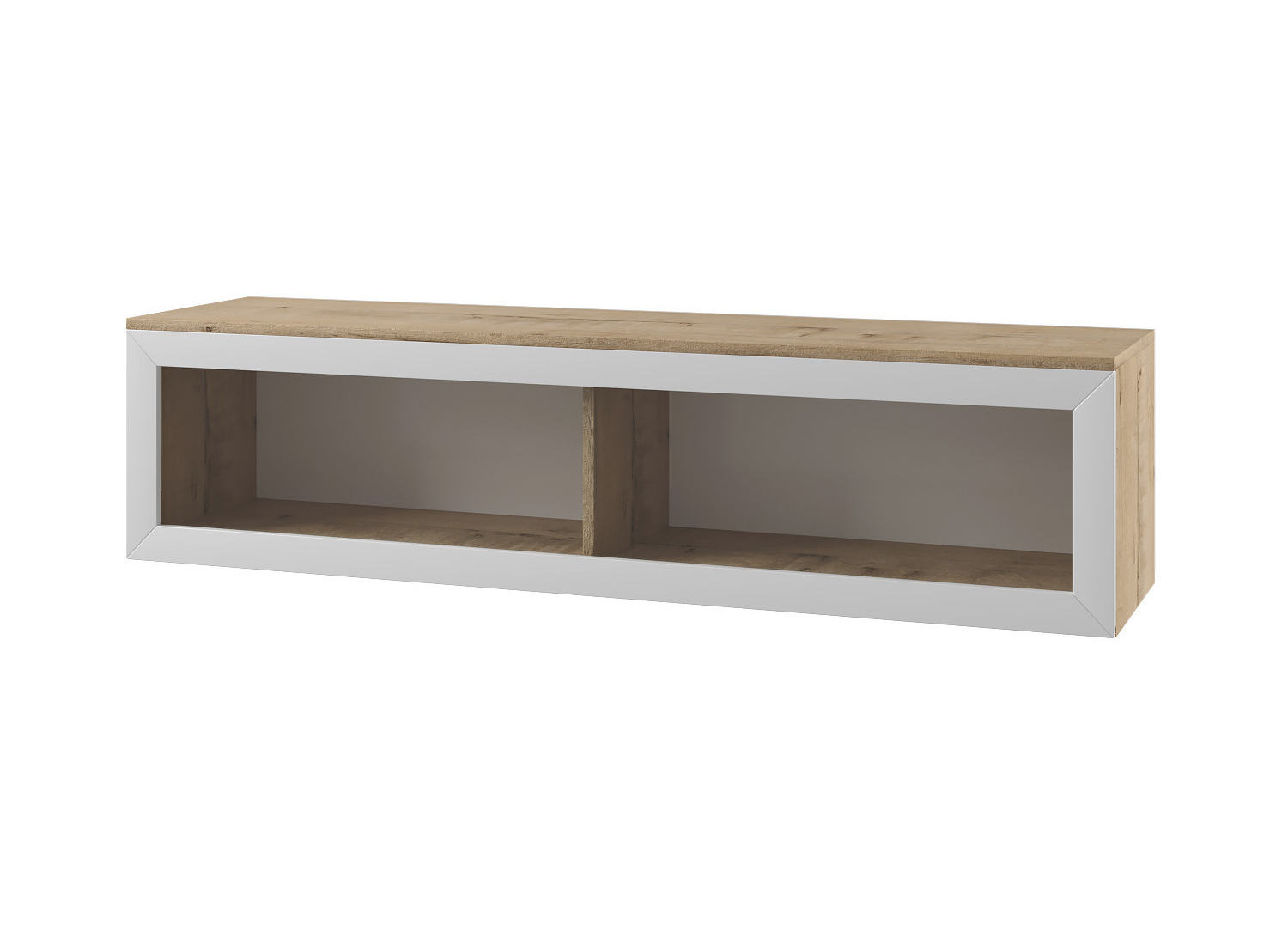 Антресоль со стеклом МАНС 1400.1 Марли 1400х350х330 ДСВ