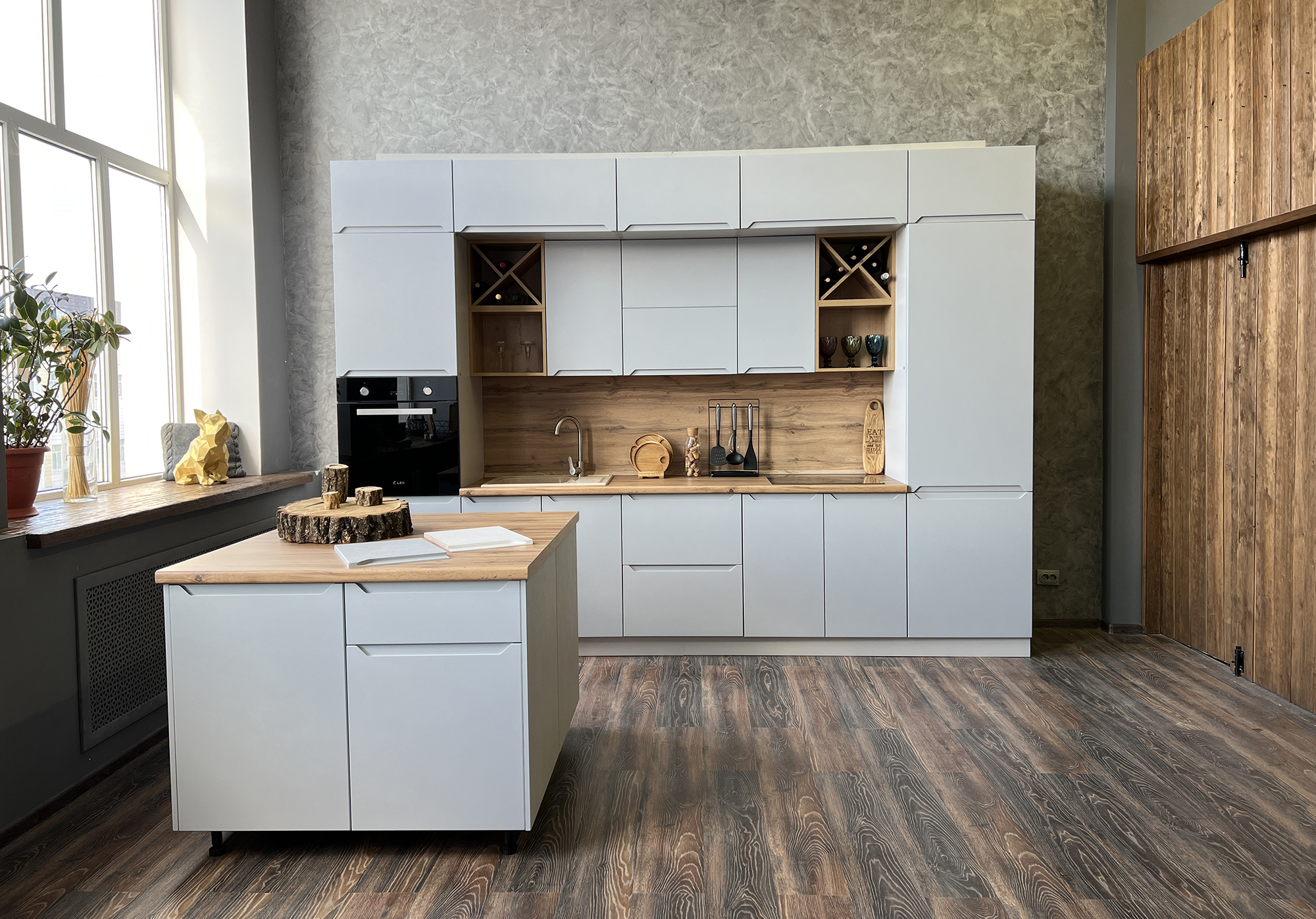 Кухня Тренто МДФ ДСВ 