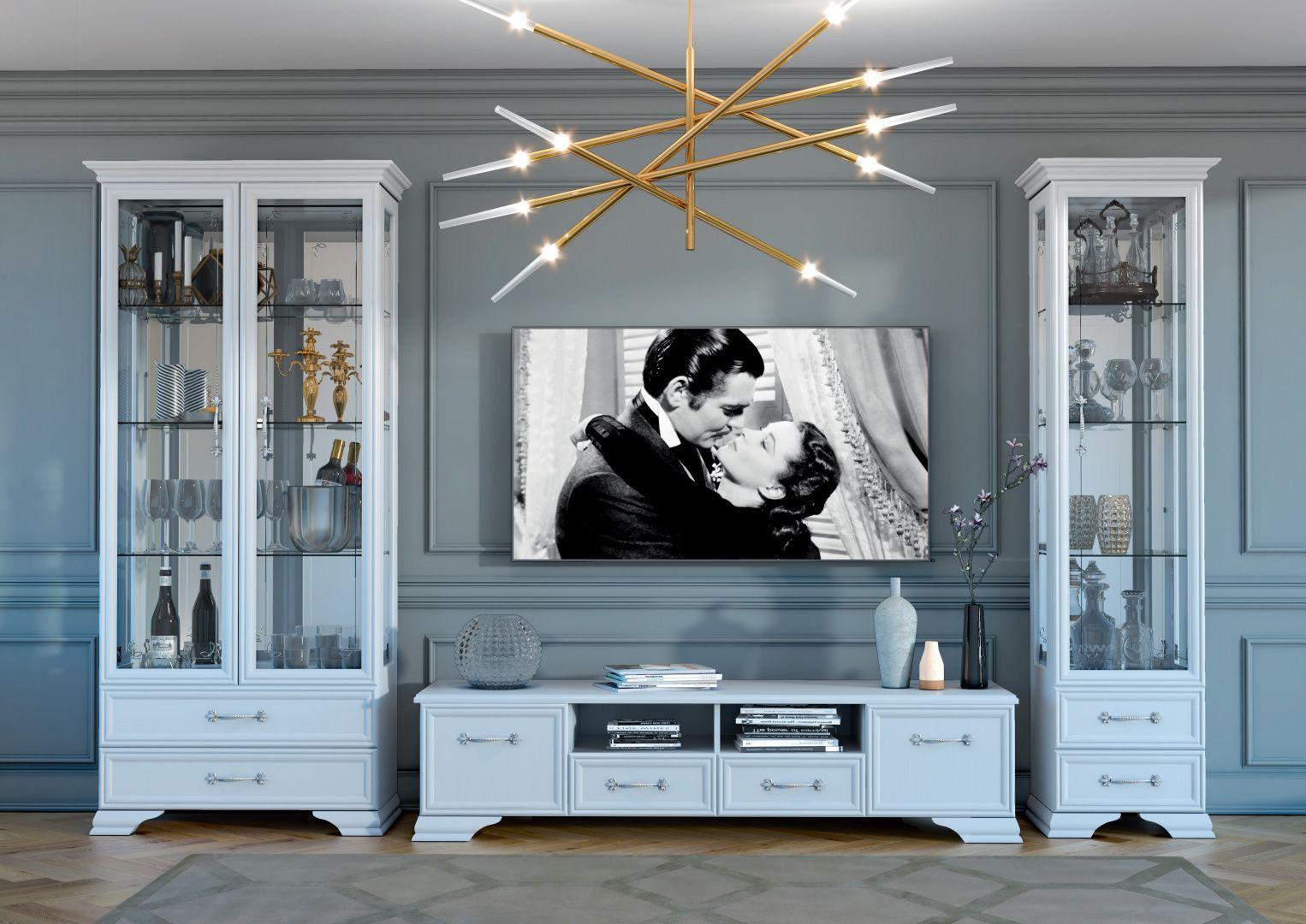 Гостиная Грация (ЛАК) Браво мебель