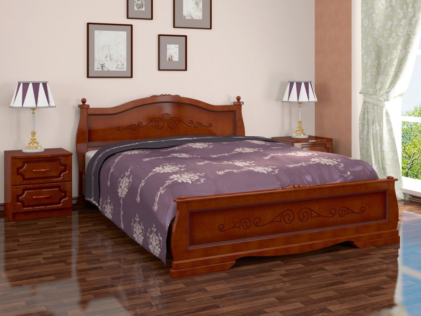 Кровать Карина-2 1600 Браво Мебель