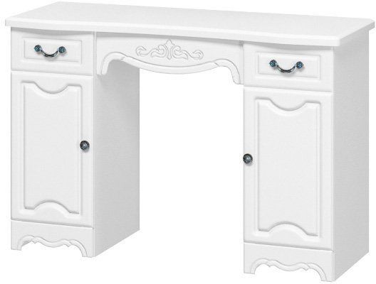 Туалетный столик Лотос Белый Браво мебель 