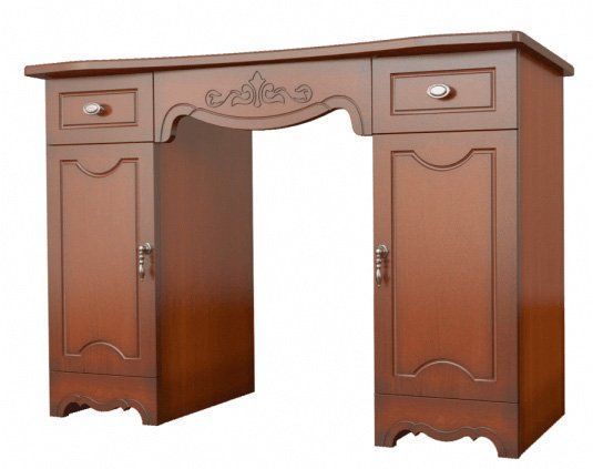 Стол макияжный Лотос Орех Браво мебель 
