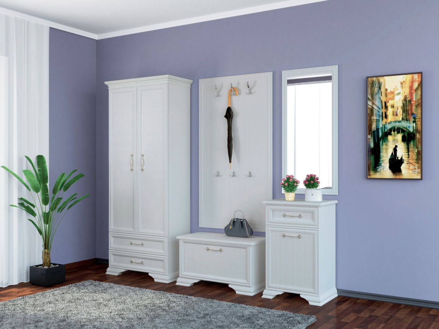 Прихожая Грация Браво мебель