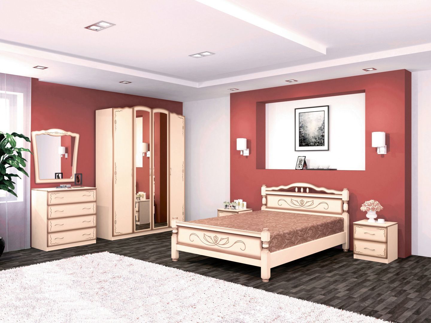 Спальня Виктория Браво мебель