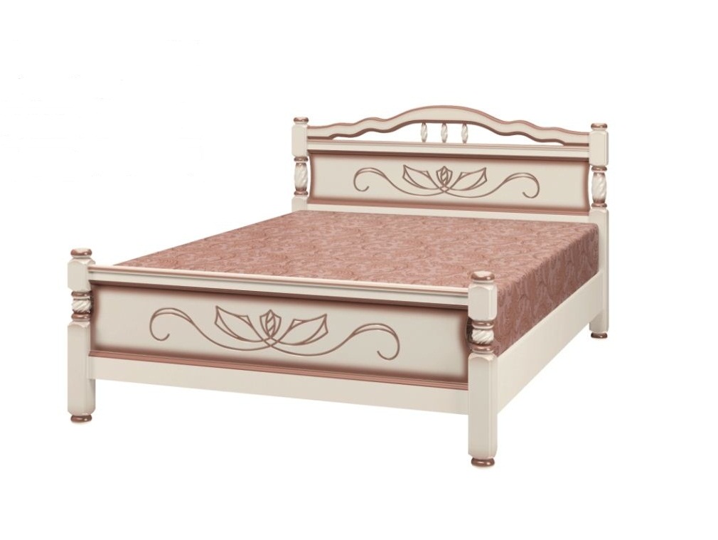 Кровать 1600 (Карина-5) Виктория Браво мебель 