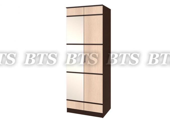 Шкаф 2дв с зеркалом Сакура БТС 800*610*2216