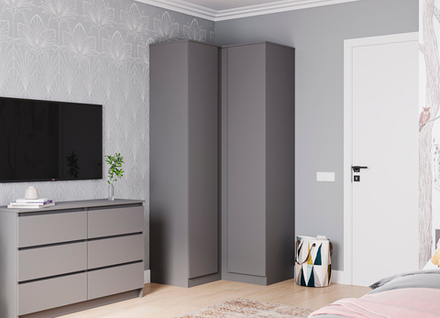 Шкаф МШУ 960.1 Мори 960*960*2100 ДСВ