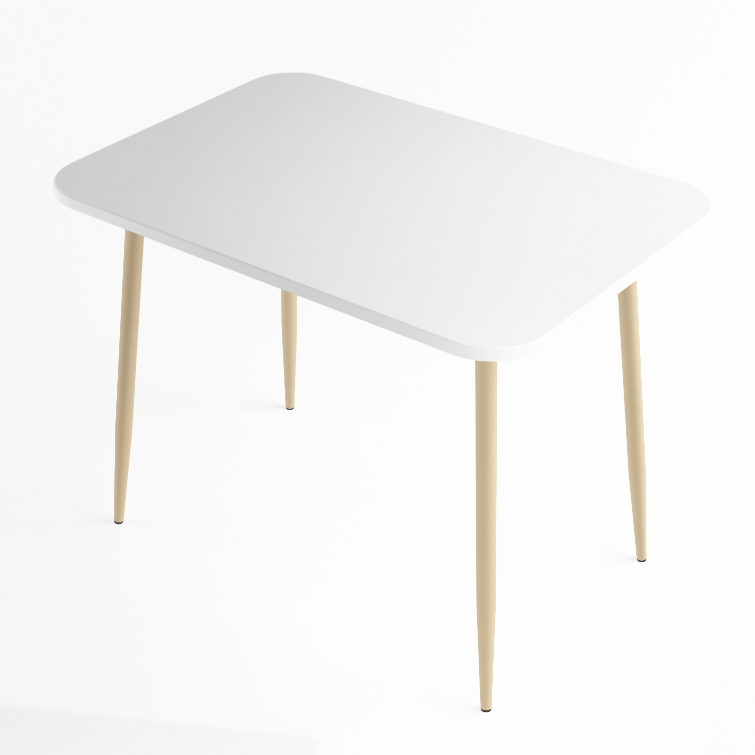 Стол обеденный Белый глянец ДСВ