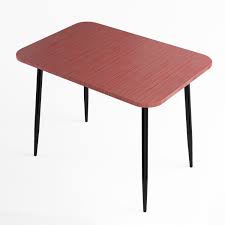 Стол обеденный Титан красный ДСВ