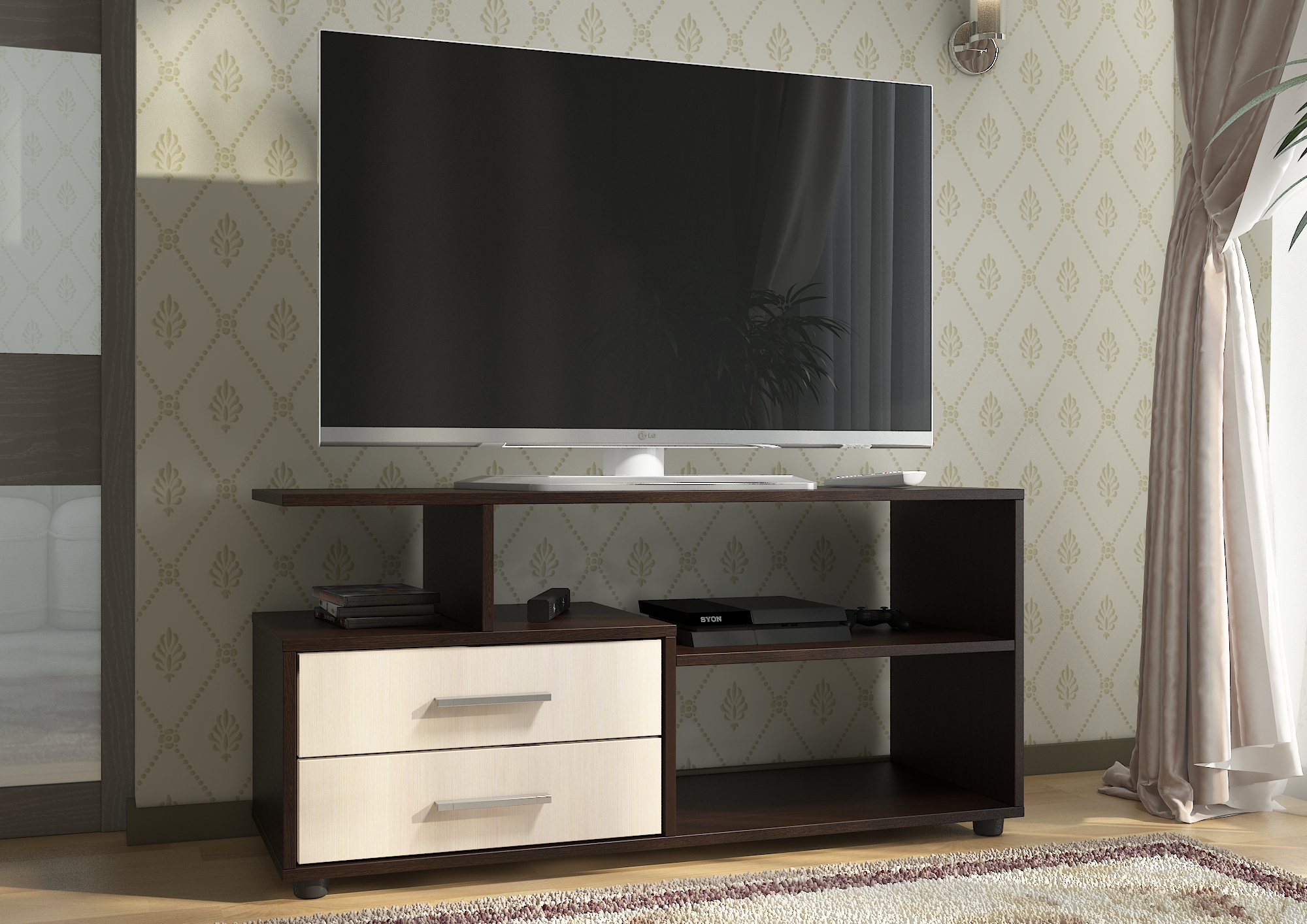 Тумба "TV-8" 1100*397*546 Стиль 