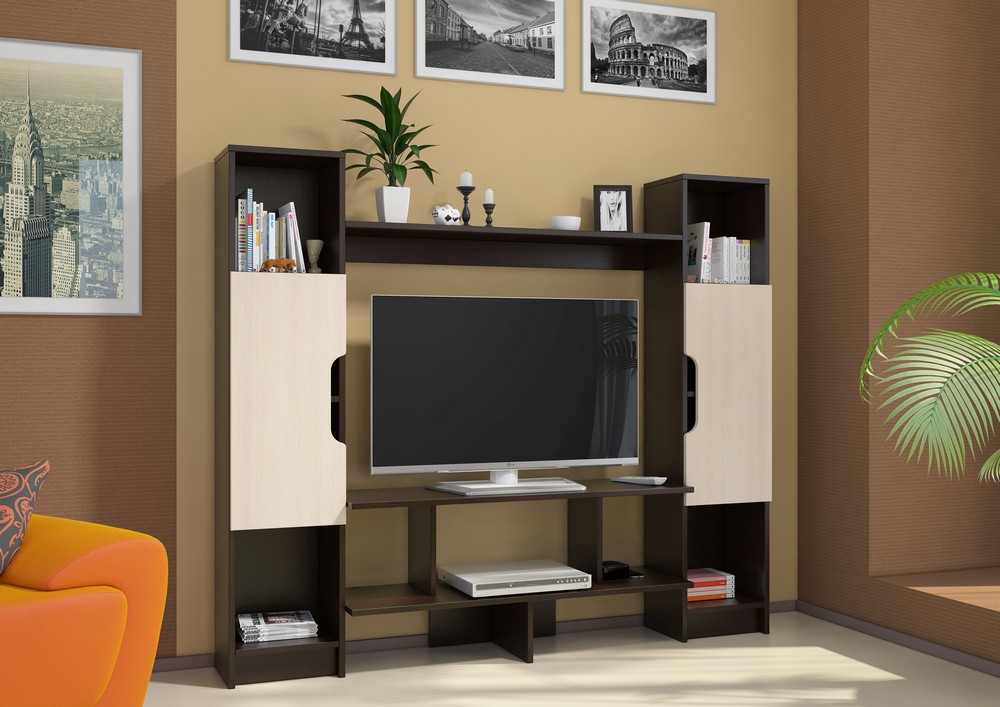 Тумба "TV-6" 1600*301*1360 Стиль 