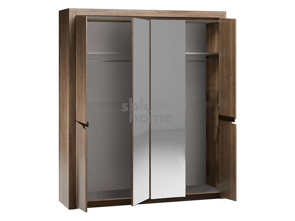 Шкаф 4-х дверный Гарда 1970*520*2300 СБК