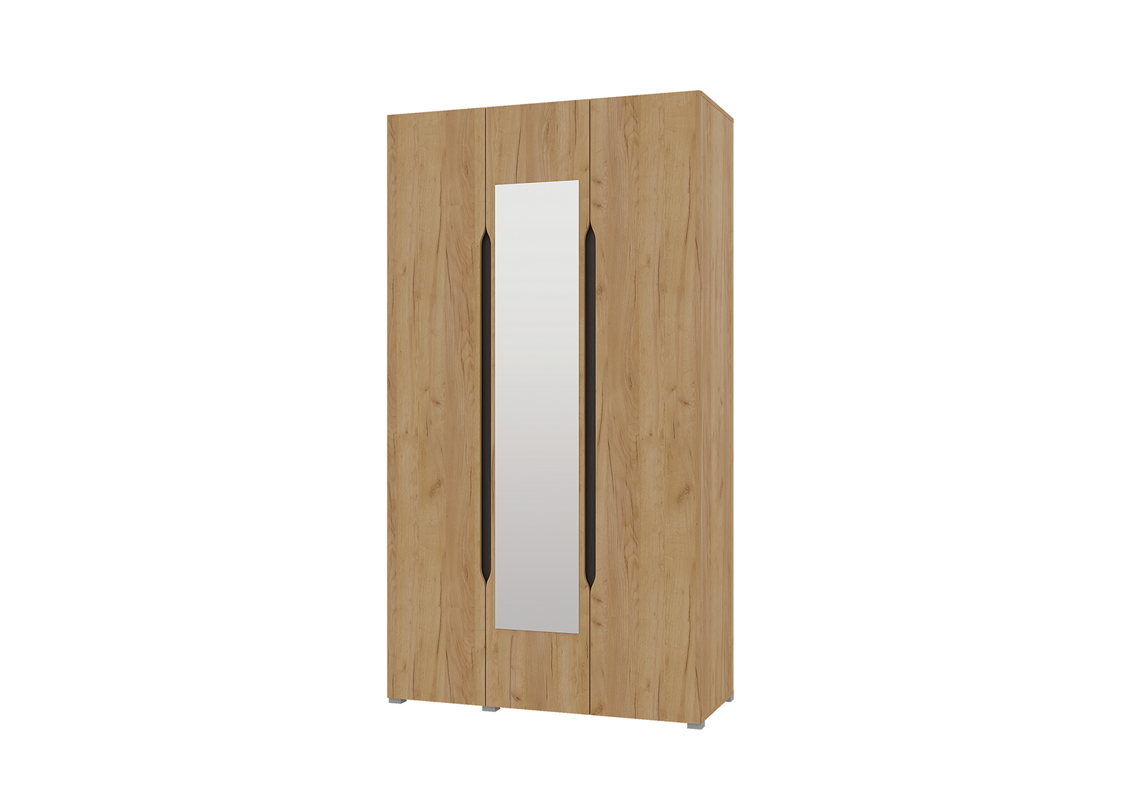 Шкаф 3дв с зеркалом Вега 1200х520х2200 Горизонт