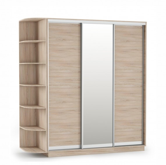 Шкаф-купе 210 ДЗД Тетрис 2100х600х2200 Империал