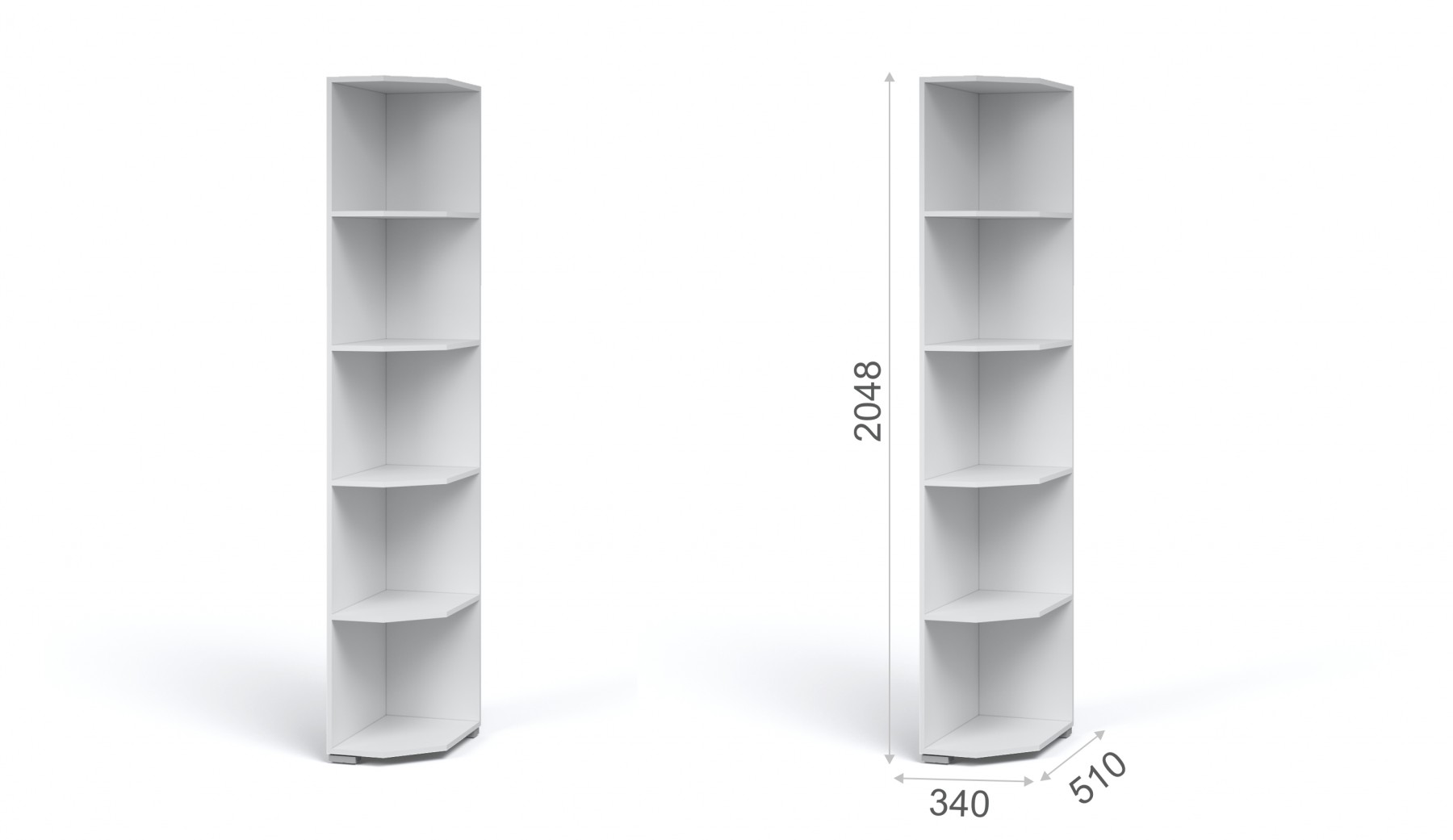 Угловое окончание Лацио 340х510х2048 Империал