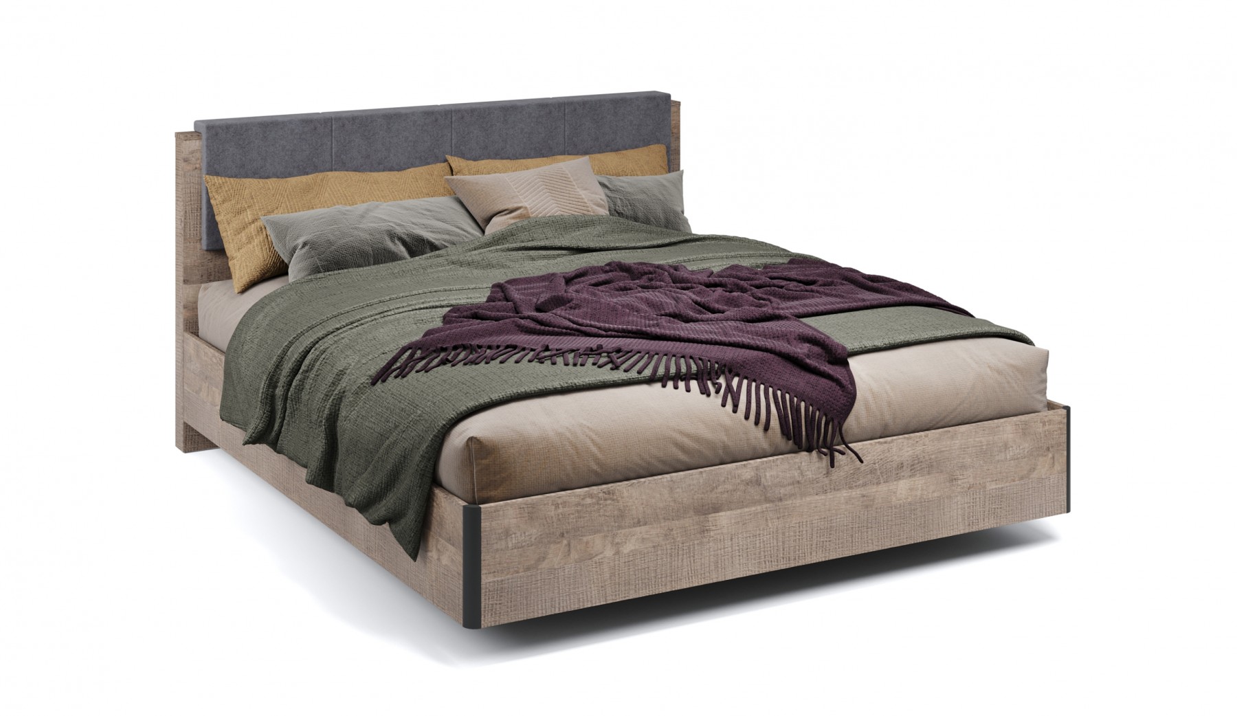 Кровать 1800 Стокгольм 1846х2106х1040 Империал