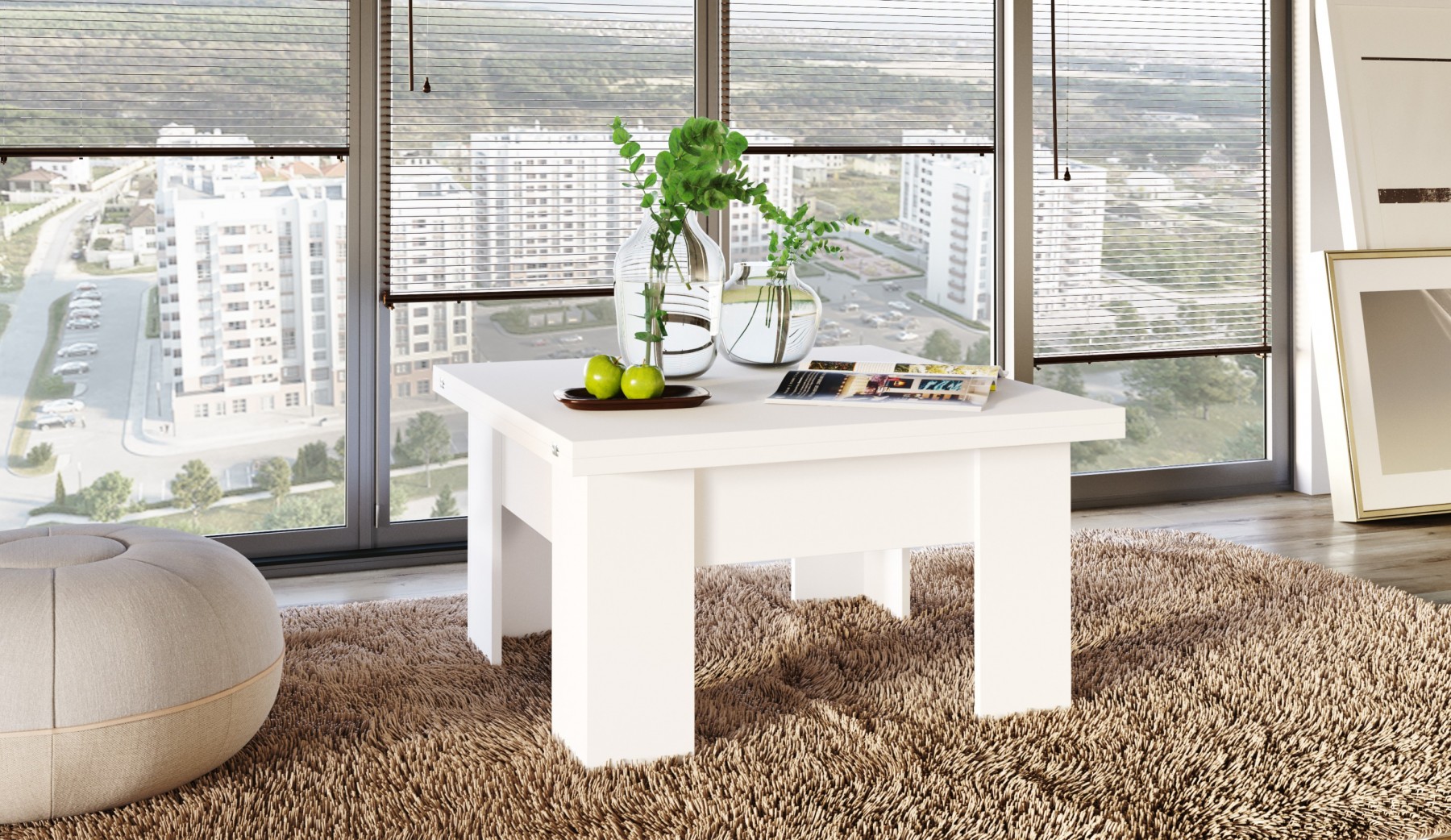 Стол журнальный Трансформер 815х830х450 Империал