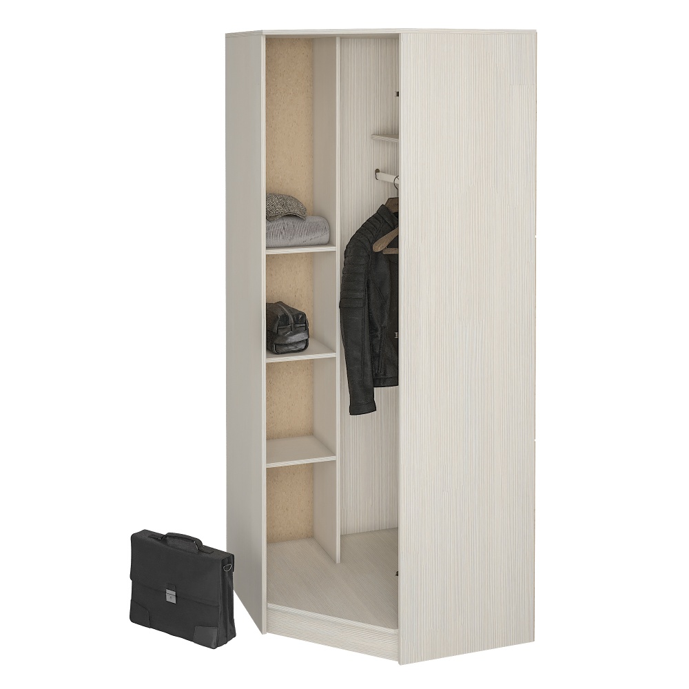 Шкаф угловой ШКУ Ронда Интерьер центр 870*870*2120