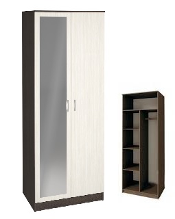 Шкаф ШК-20 с зеркалом Ронда Интерьер центр 800*520*2120