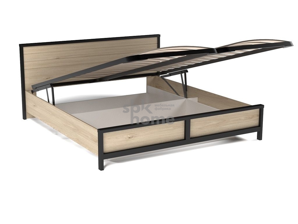 Кровать 1400 Изголовье+ПМ Бостон 1506х2104х900 СБК