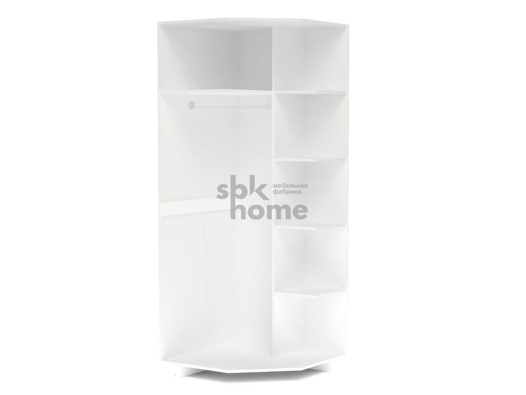 Шкаф угловой с обкладой Бостон 861х861х2174 СБК