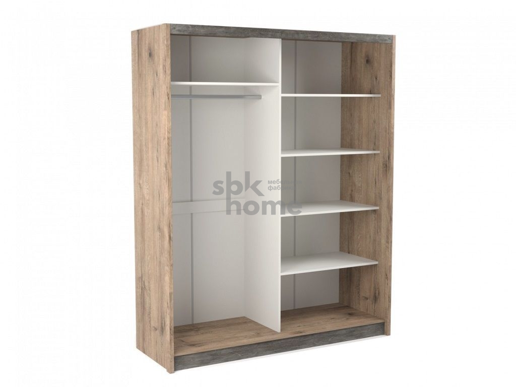 Шкаф-купе 2дв 1778х631х2300 Денвер СБК