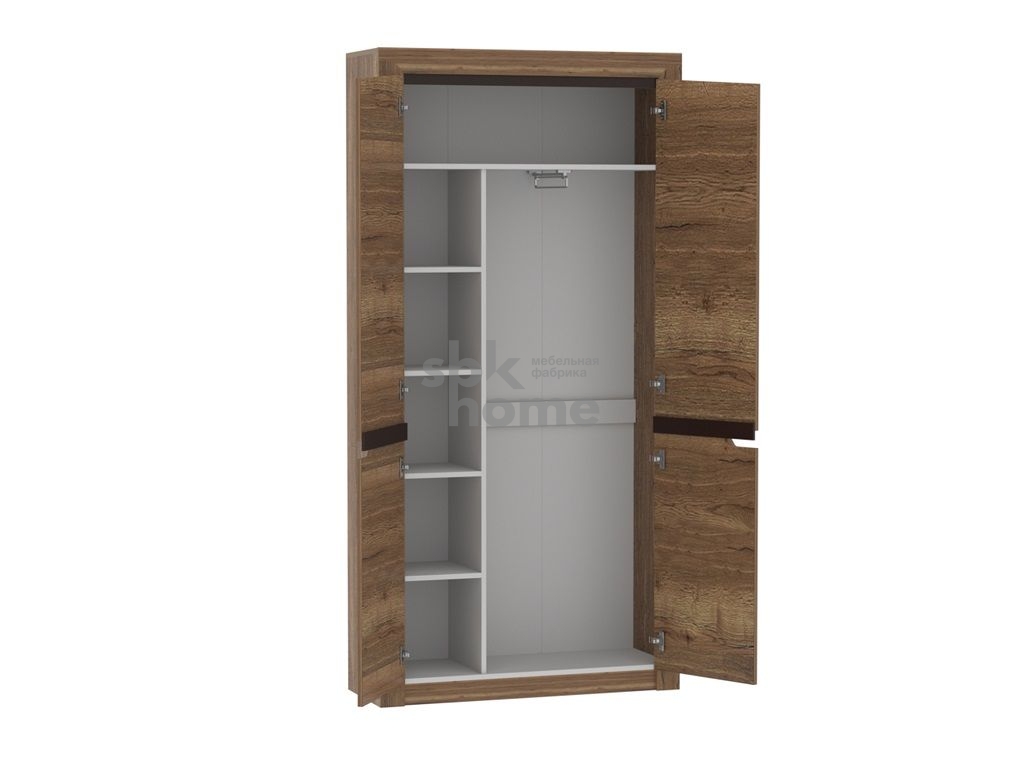 Шкаф для одежды 2дв Гарда 1036х374х2100 СБК