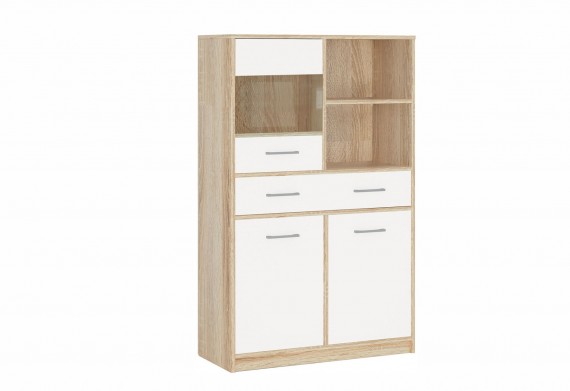 Комод витрина Стелс 834х343х1440 Империал