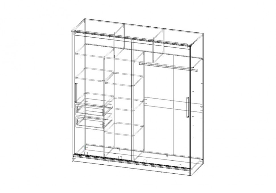 Шкаф-купе Олимп 1 Стендмебель