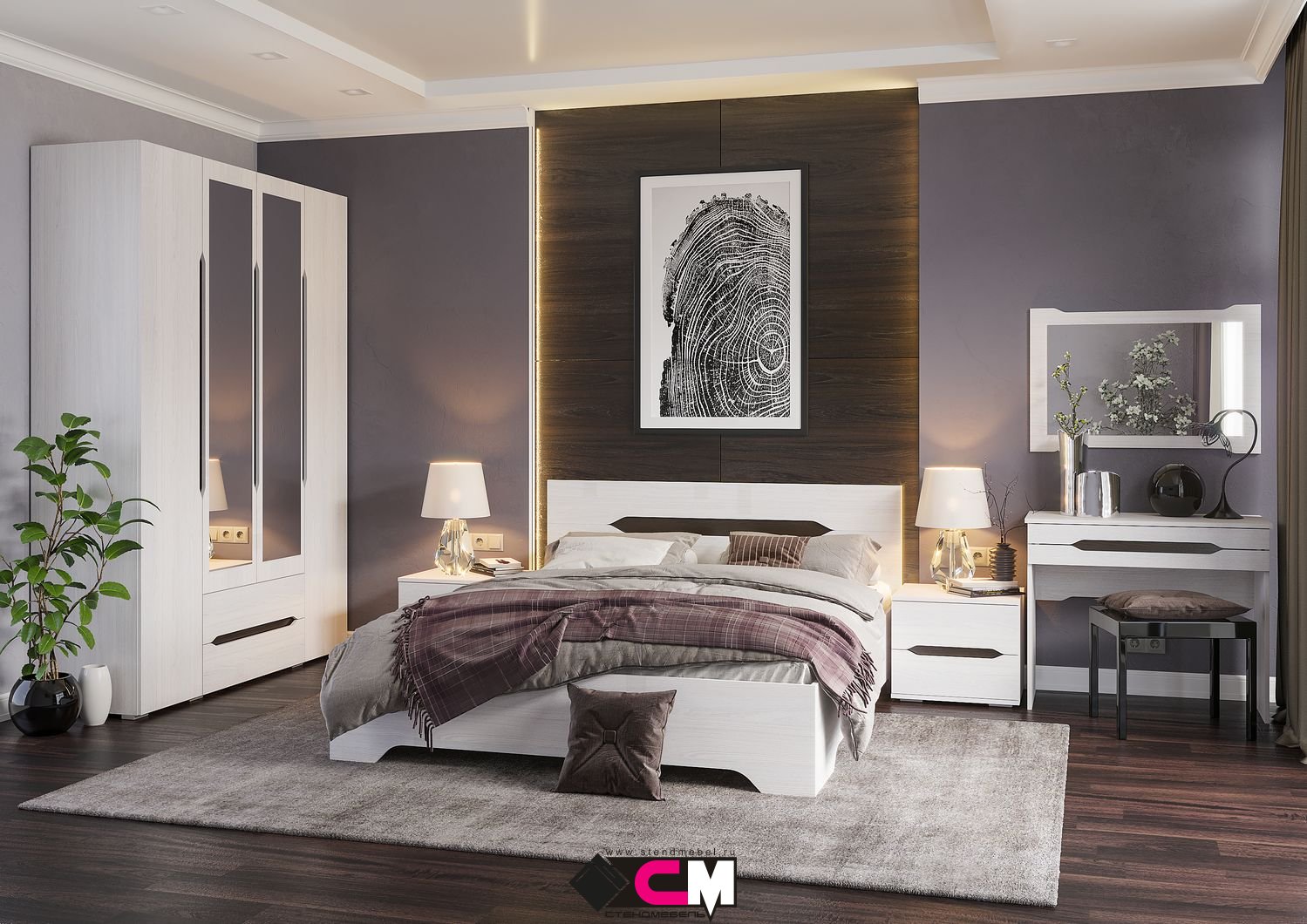 Спальня Валенсия Стендмебель