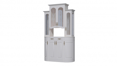 Шкаф универсальный с зеркалами В-1 Венеция Марибель